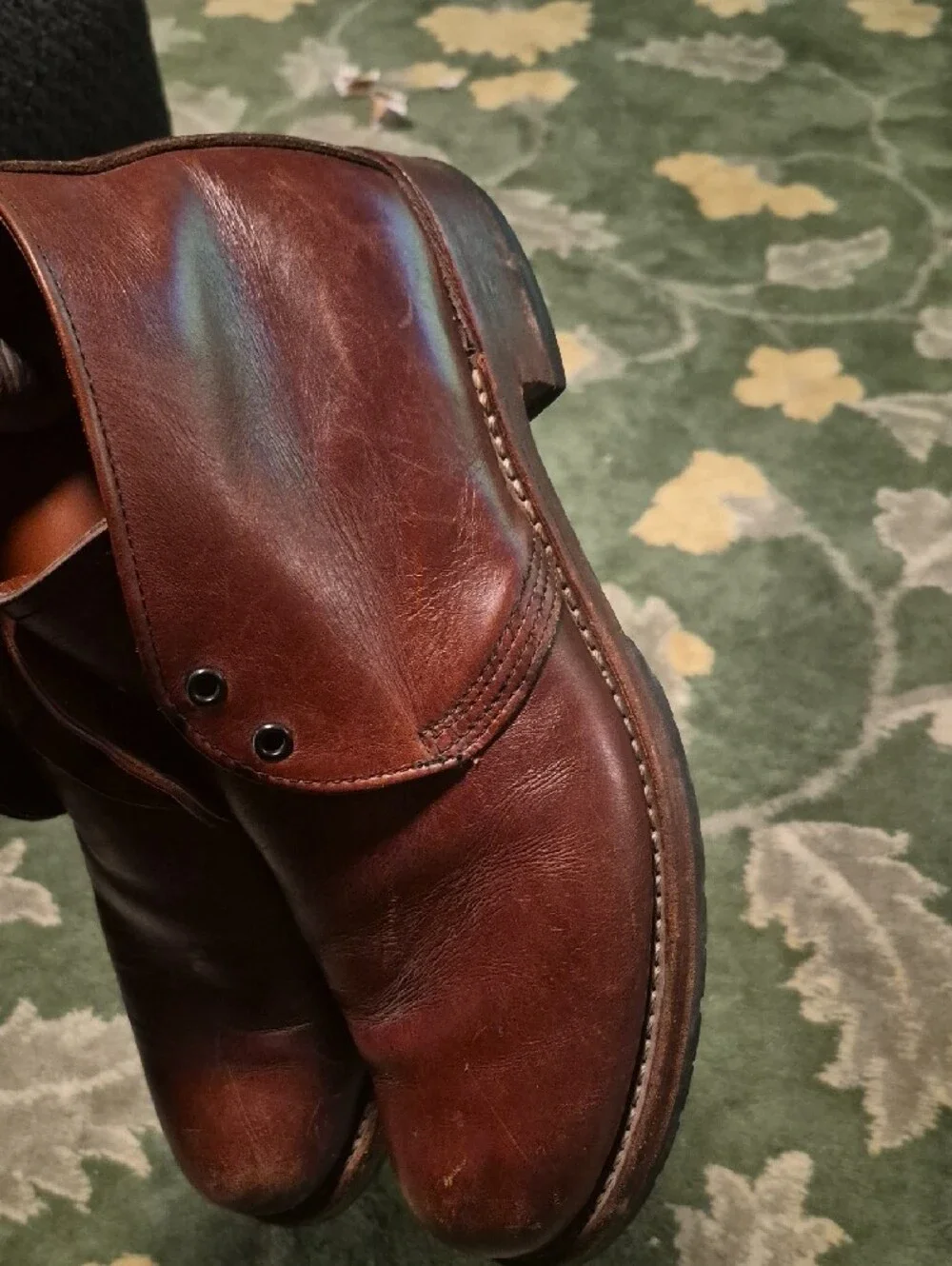 Red Wing Shoes Brown Leather Chukka Boots